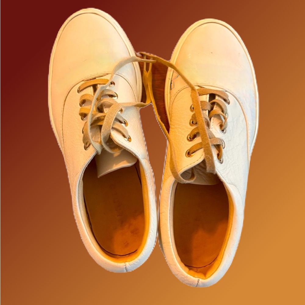 Vibram Leather Sneakers, Size 7, Gently Used., VGC.